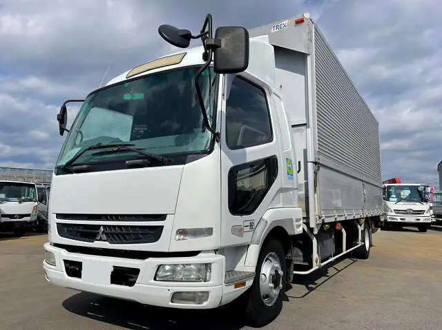 三菱 ファイター 中型/増トン ウイング エアサス ベッド の中古トラック【車両No.134685】