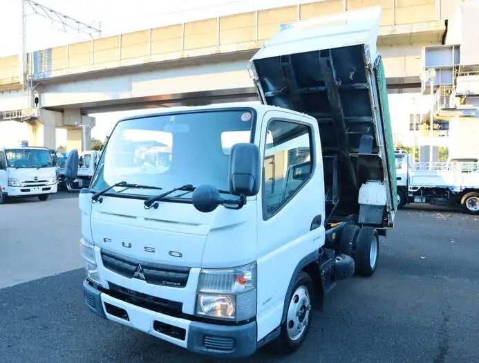 三菱 キャンター 小型 ダンプ 強化 コボレーン の中古トラック【車両No.134483】