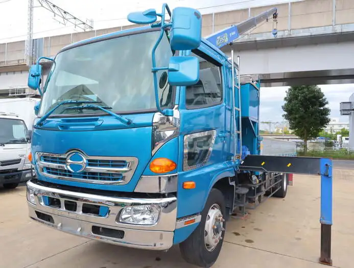 日野 レンジャー 中型/増トン クレーン付 アルミブロック 4段 の中古トラック【車両No.134503】