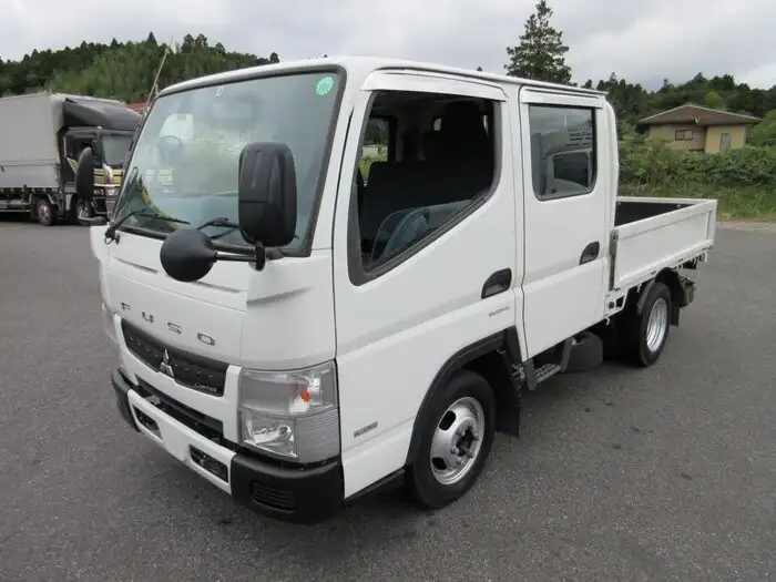 三菱 キャンター 小型 平ボディ Wキャブ TPG-FBA00 の中古トラック【車両No.134926】