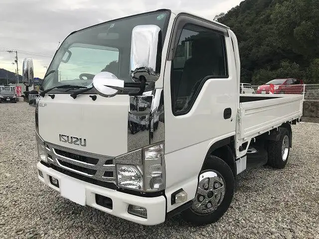 いすゞ エルフ 小型 平ボディ 床鉄板 TRG-NKR85A の中古トラック【車両No.134809】
