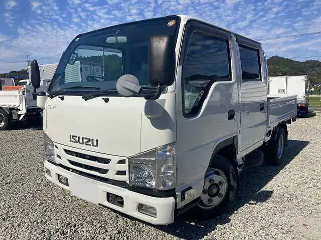 いすゞ エルフ 小型 平ボディ Wキャブ TRG-NJR85A の中古トラック【車両No.134831】