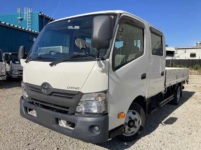 トヨタ ダイナ 小型 平ボディ Wキャブ 床鉄板 の中古トラック【車両No.135216】