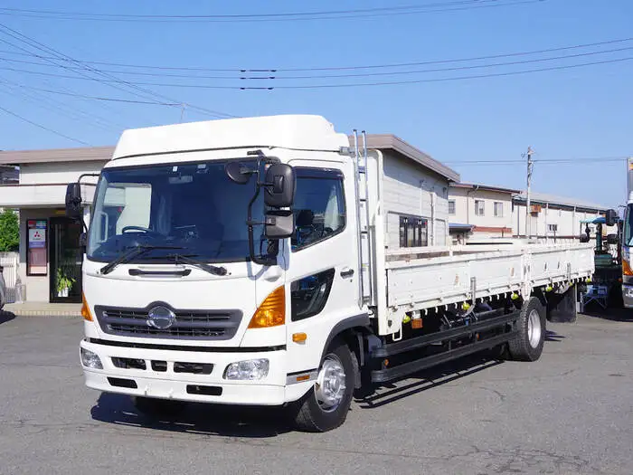 日野 レンジャー 中型/増トン 平ボディ 床鉄板 QKG-FJ7JNAA の中古トラック【車両No.135230】