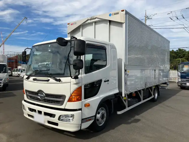 日野 レンジャー 中型/増トン ウイング パワーゲート ベッド の中古トラック【車両No.135179】