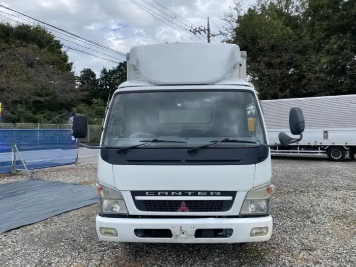 三菱 キャンター 小型 アルミバン パワーゲート エアサス の中古トラック【車両No.134448】