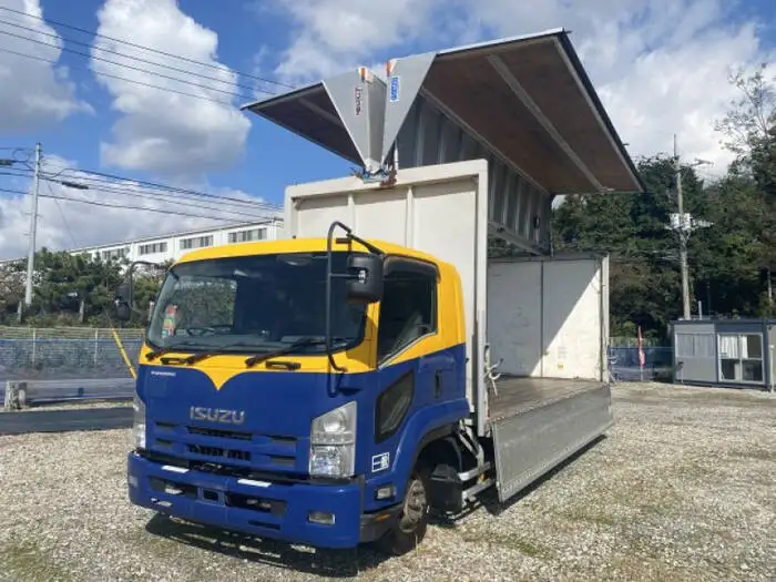 いすゞ フォワード 中型/増トン ウイング パワーゲート ベッド の中古トラック【車両No.134440】
