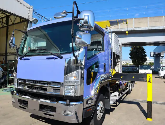 いすゞ フォワード 中型/増トン クレーン付 アルミブロック エアサス の中古トラック【車両No.135646】