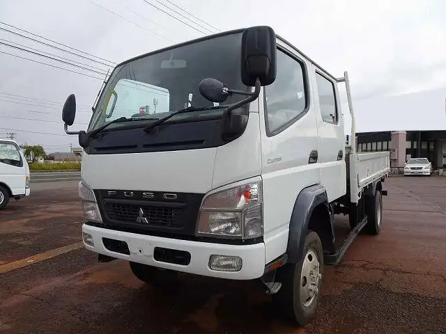 三菱 キャンター 小型 平ボディ Wキャブ PDG-FG73D の中古トラック【車両No.135742】