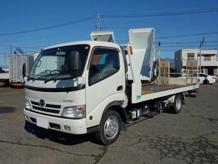 日野 デュトロ 小型 車両重機運搬 ラジコン ウインチ の中古トラック【車両No.135883】
