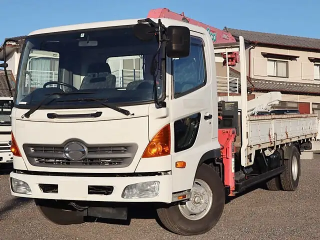 日野 レンジャー 中型/増トン クレーン付 4段 ラジコン の中古トラック【車両No.136035】