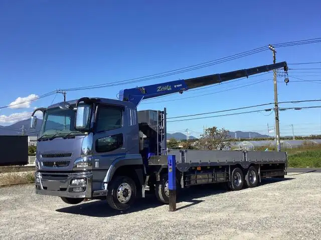 三菱 スーパーグレート 大型 クレーン付 5段 ラジコン の中古トラック【車両No.136270】