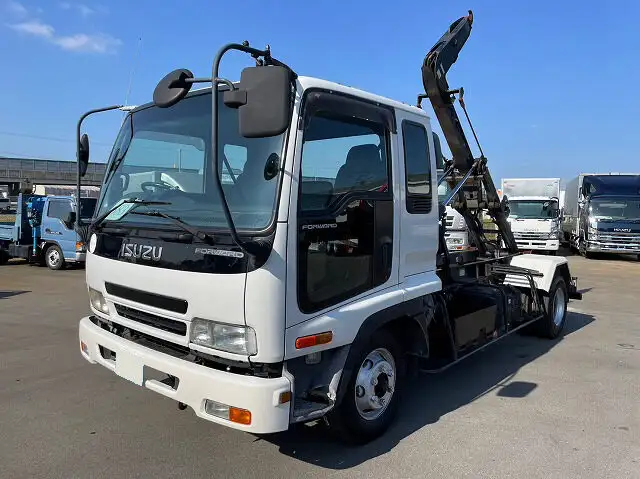 いすゞ フォワード 中型/増トン アームロール ツインホイスト ベッド の中古トラック【車両No.135831】