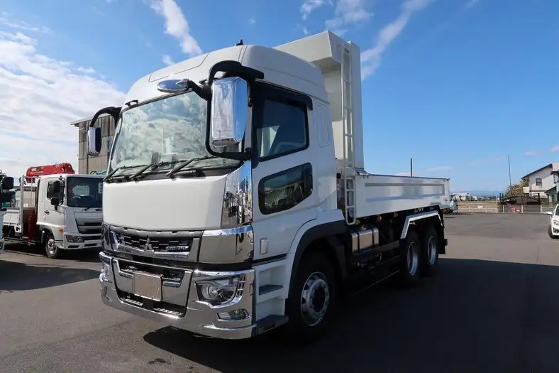 三菱 スーパーグレート 大型 ダンプ Lゲート ハイルーフ の中古トラック【車両No.135855】