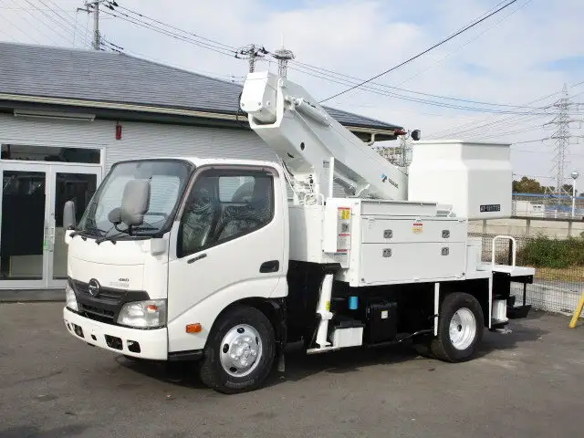 日野 デュトロ 小型 高所・建柱車 高所作業車 TKG-XZU685M の中古トラック【車両No.136164】