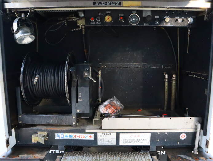 三菱 キャンター 小型 タンク車 高圧洗浄車 PDG-FB70B｜画像9