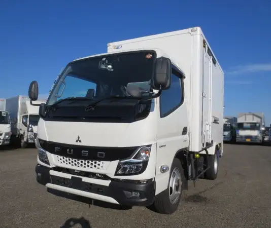 三菱 キャンター 小型 冷凍冷蔵 保冷 パワーゲート の中古トラック【車両No.136130】