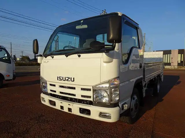 いすゞ エルフ 小型 平ボディ パワーゲート TKG-NHS85A の中古トラック【車両No.136203】