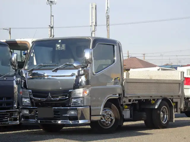 三菱 キャンター 小型 平ボディ パワーゲート TKG-FBA20 の中古トラック【車両No.136295】