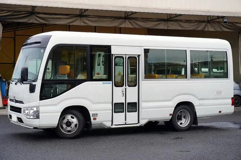トヨタ コースター 小型 バス 園児バス SKG-XZB60 の中古トラック【車両No.136196】