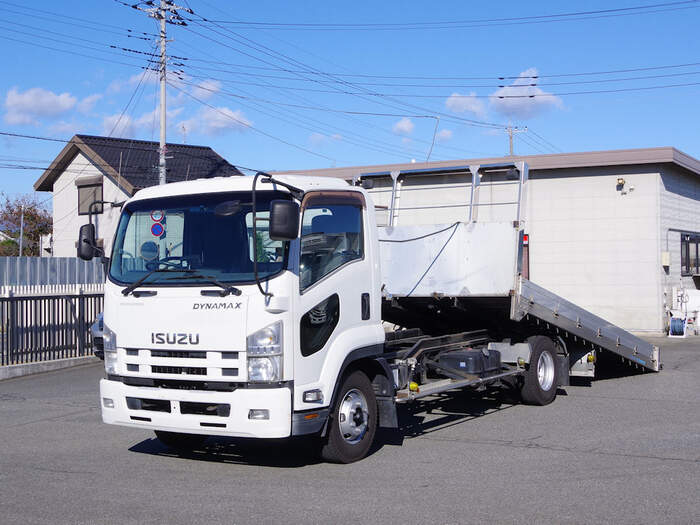 お客様満足度NO.1 ISUZUフォワード重機輸送車両 ウインチ - www