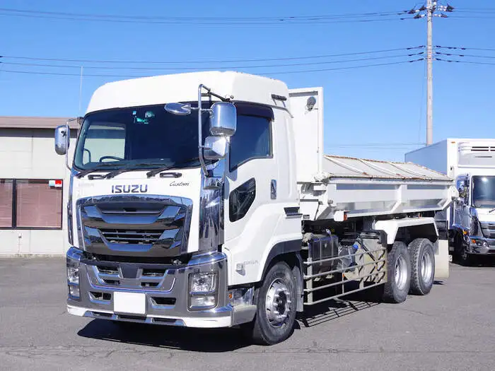いすゞ ギガ 大型 ダンプ 土砂禁 ハイルーフ の中古トラック【車両No.136433】