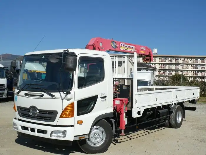 日野 レンジャー 中型/増トン クレーン付 4段 ラジコン の中古トラック【車両No.136305】