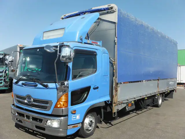 日野 レンジャー 中型/増トン ウイング 幌ウイング ベッド の中古トラック【車両No.136397】