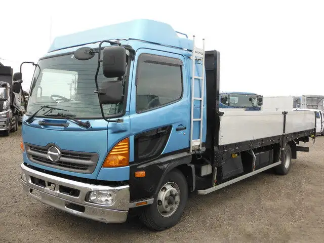 日野 レンジャー 中型/増トン 平ボディ 床鉄板 アルミブロック の中古トラック【車両No.136393】