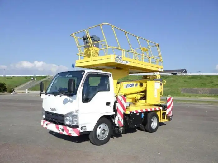 いすゞ エルフ 小型 高所・建柱車 高所作業車 TKG-NKR85N の中古トラック【車両No.136377】