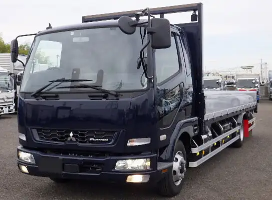 三菱 ファイター 中型/増トン 平ボディ アルミブロック エアサス の中古トラック【車両No.136630】