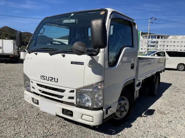 いすゞ エルフ 小型 平ボディ 床鉄板 TRG-NJR85A の中古トラック【車両No.136408】