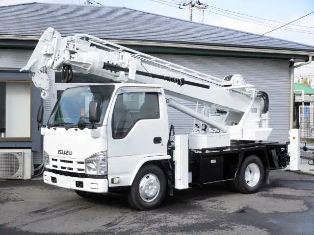 いすゞ エルフ 小型 高所・建柱車 高所作業車 TKG-NKR85N の中古トラック【車両No.136592】