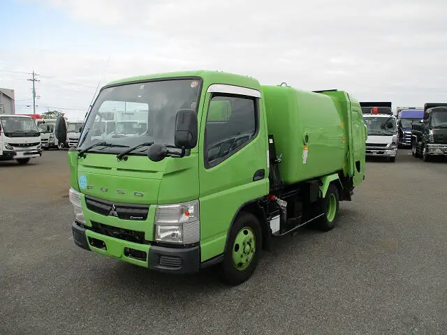 三菱 キャンター 小型 パッカー車 回転ダンプ式 TKG-FEA50 の中古トラック【車両No.136798】