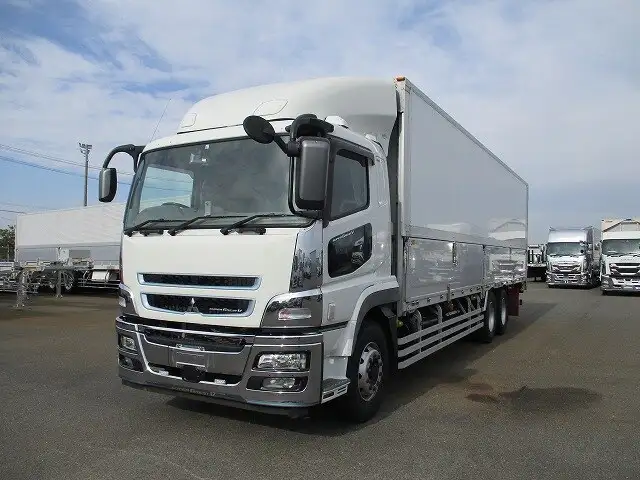三菱 スーパーグレート 大型 ウイング 床鉄板 エアサス の中古トラック【車両No.136797】