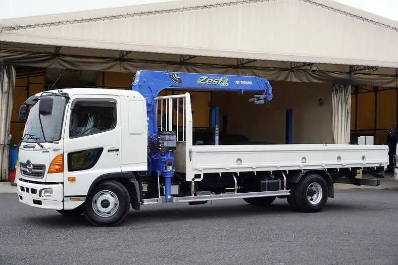 日野 レンジャー 中型/増トン クレーン付 4段 ラジコン の中古トラック【車両No.136556】