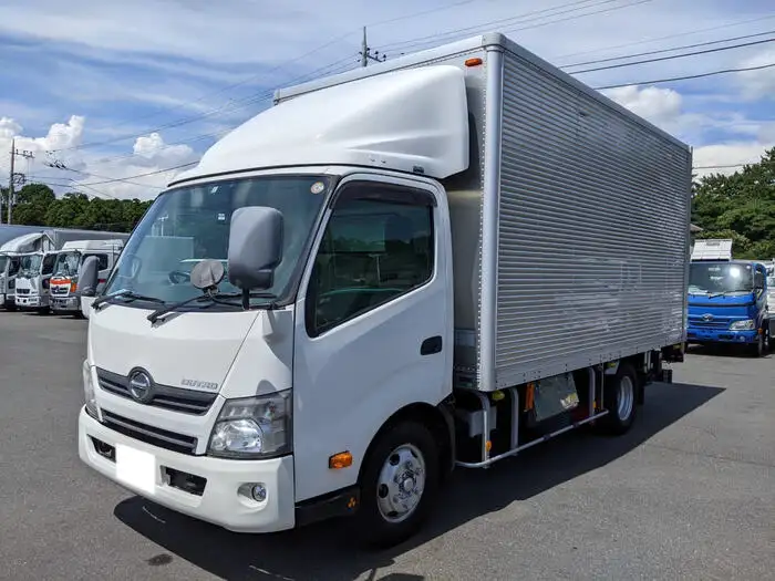 日野 デュトロ 小型 アルミバン パワーゲート TKG-XZU710M の中古トラック【車両No.136724】