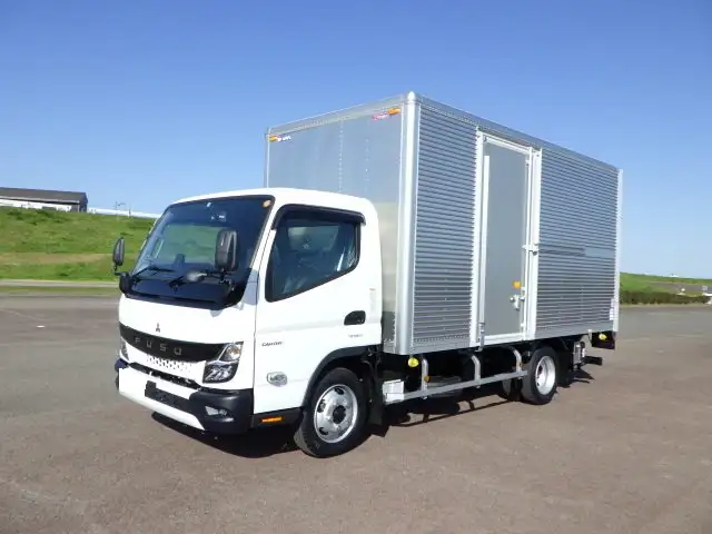 三菱 キャンター 小型 アルミバン パワーゲート サイドドア の中古トラック【車両No.136774】