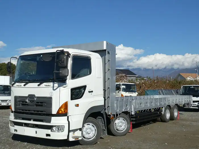 日野 プロフィア 大型 平ボディ アルミブロック エアサス の中古トラック【車両No.136664】