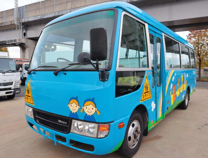 三菱 ローザ 小型 バス 園児バス SKG-BE640G - 中古トラック車両詳細 