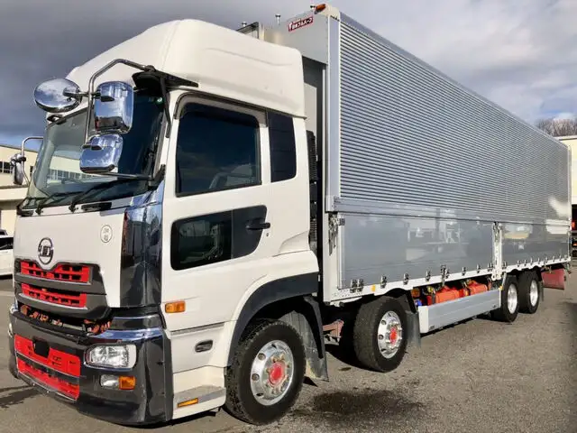 日産UD クオン 大型 ウイング ハイルーフ エアサス の中古トラック【車両No.136825】
