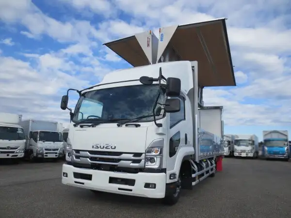 いすゞ フォワード 中型/増トン ウイング エアサス 2RG-FRR90T2 の中古トラック【車両No.136853】