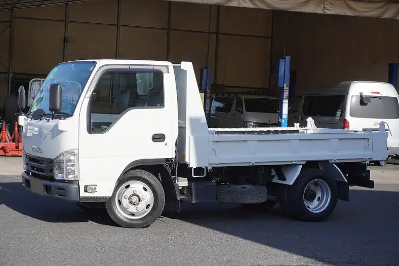 いすゞ エルフ 小型 ダンプ 強化 コボレーン の中古トラック【車両No.136886】
