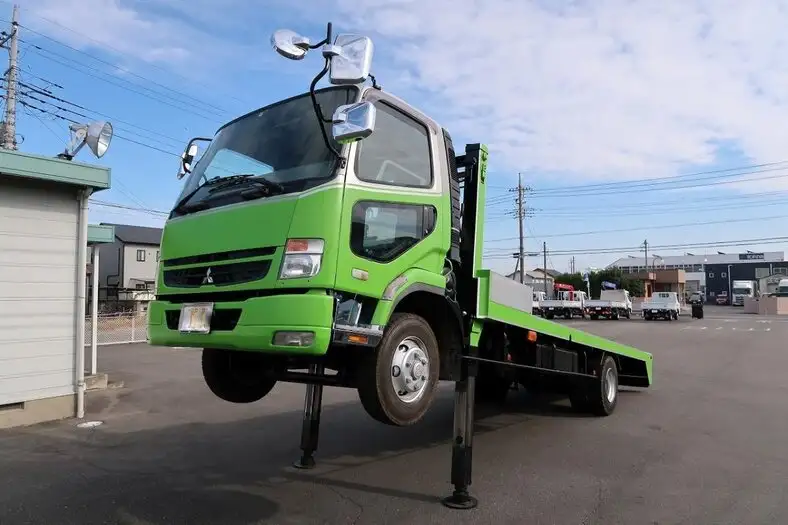 三菱 ファイター 中型/増トン 車両重機運搬 ウインチ PA-FK71D の中古トラック【車両No.137009】