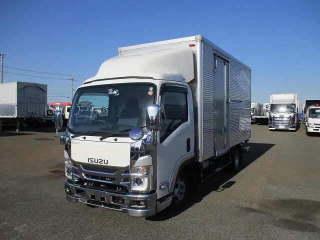 いすゞ エルフ 小型 アルミバン パワーゲート サイドドア の中古トラック【車両No.137188】