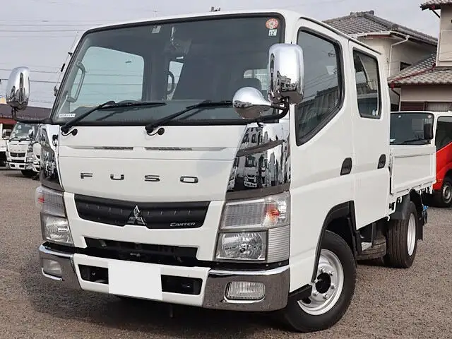 三菱 キャンター 小型 平ボディ Wキャブ TPG-FBA00 の中古トラック【車両No.136983】