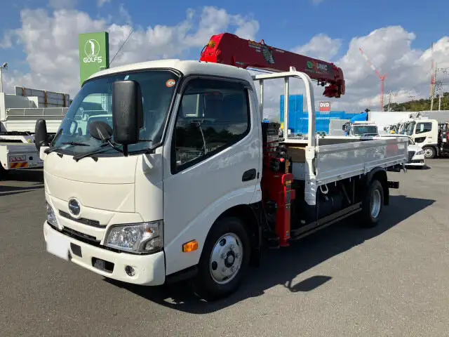 日野 デュトロ 小型 クレーン付 4段 ラジコン の中古トラック【車両No.137065】