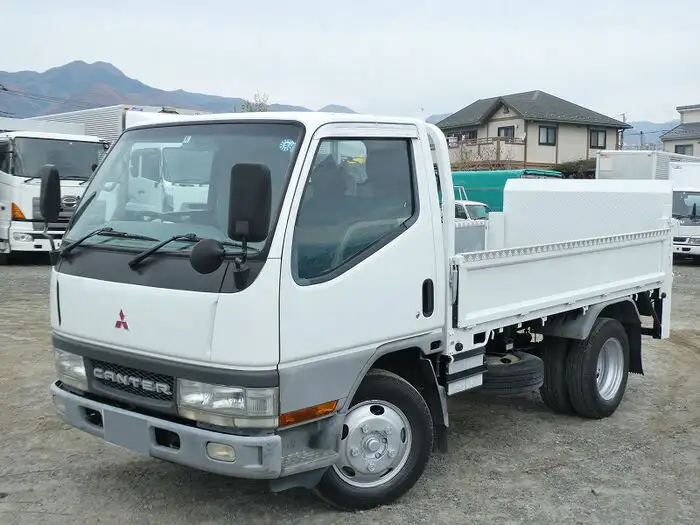 三菱 キャンター 小型 平ボディ パワーゲート 床鉄板 の中古トラック【車両No.137032】