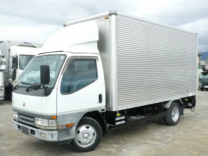 三菱 キャンター 小型 アルミバン パワーゲート KK-FE53EEV の中古トラック【車両No.137033】