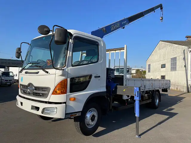 日野 レンジャー 中型/増トン クレーン付 4段 ラジコン の中古トラック【車両No.137060】